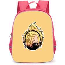 One Piece Sanji Backpack StudentPack - Sanji Chibi Head Sticker