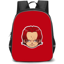 One Piece Shanks Backpack StudentPack - Shanks Chibi Head Sticker