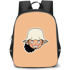 One Piece Usopp Backpack StudentPack - Usopp Chibi Head Sticker