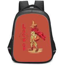 One Piece Usopp Backpack StudentPack - Usopp Lock On Side Portrait Illustration