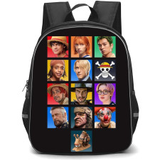One Piece Netflix Backpack StudentPack - One Piece Netflix Characters Icon