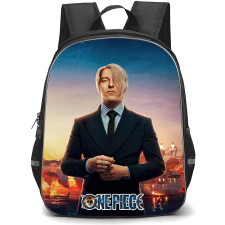 One Piece Netflix Vinsmoke Sanji Backpack StudentPack - Vinsmoke Sanji Smiling Portrait