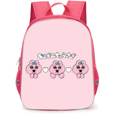 Opanchu Usagi Backpack StudentPack - Opanchu Usagi Cute Drawing On Pink Background