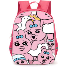 Opanchu Usagi Backpack StudentPack - Opanchu Usagi Pink Smiling Face Collage Poster