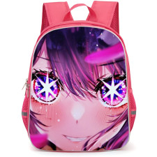 Oshi No Ko Ai Hoshino Backpack StudentPack - Ai Hoshino Close Up Portrait