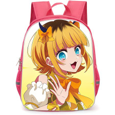 Oshi No Ko Mem-Cho Backpack StudentPack - Mem-Cho Side Portrait