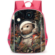 Otter Space Backpack StudentPack - Otter Space Astronaut Animal Poster