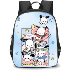 Pochacco Sanrio Backpack School Bag StudentPack - Pochacco Sanrio Wow Comic Art Portrait Collage Poster