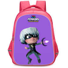 PJ Masks Power Heroes Luna Girl Backpack StudentPack - Luna Girl Standing On Purple Background