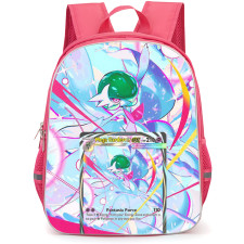 Pokemon Mega Gardevoir Backpack School Bag StudentPack - Pokemon Mega Gardevoir Trading Card Game Art Poster