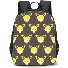 Pokemon Jolteon Backpack StudentPack - Jolteon Pattern Art
