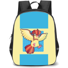 Pokemon Pidgeotto Backpack StudentPack - Pidgeotto Flying Sticker Art