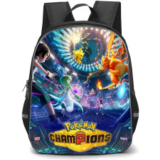 Pokemon Champions Backpack School Bag StudentPack - Pokemon Champions Official Poster