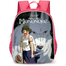 Princess Mononoke Backpack StudentPack - Princess Mononoke 1997 Movie Art Poster