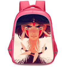 Princess Mononoke San Backpack StudentPack - San Avatar Illustration
