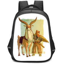 Princess Mononoke Yakul Backpack StudentPack - Yakul Standing Poster