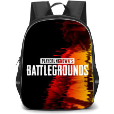 PUBG Backpack StudentPack - PUBG Battlegrounds On Glitch Effect Background