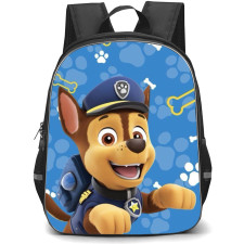 Paw Patrol Chase School Backpack StudentPack - Chase Pattern Art Background