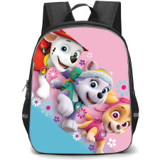 Paw Patrol School Backpack StudentPack - Marshall, Sky And Everest Smiling