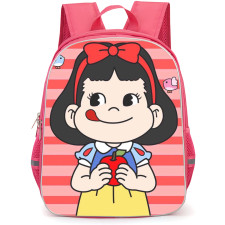 Peko and Poko Backpack StudentPack - Peko Wearing Snow White Dress illustration Art
