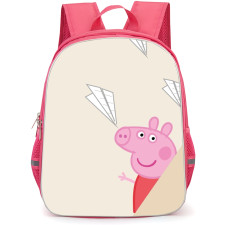 Peppa Pig School Backpack StudentPack - Peppa Pig Portrait Paper Planes Illustration