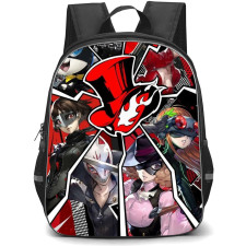 Persona 5 Backpack StudentPack - Characters in Mask Collage