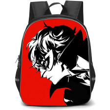 Persona 5 Ren Amamiya Backpack StudentPack - Ren Amamiya Masked Side View Portrait