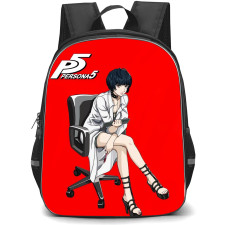 Persona 5 Tae Takemi Backpack StudentPack - Tae Takemi Sitting on an Office Chair