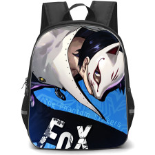 Persona 5 Yusuke Kitagawa Backpack StudentPack - Yusuke Kitagawa Fox Blue Background