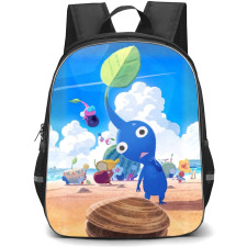 Pikmin Backpack School Bag StudentPack - Beach Shell Portrait Poster