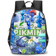 Pikmin Backpack School Bag StudentPack - Portrait Sticker Collage Poster