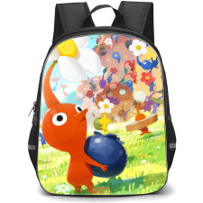 Pikmin Backpack School Bag StudentPack - Characters Carry Flower Pot Digital Art