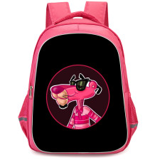 The Pink Panther Backpack StudentPack - The Pink Panther Icon On Pink Background