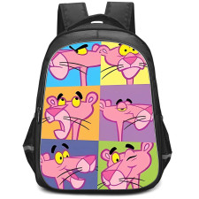 The Pink Panther Backpack StudentPack - The Pink Panther Portrait Collage
