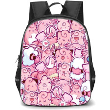 Pokemon Backpack StudentPack - Cute Pink Pokemon Collage