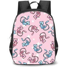 Pokemon Mewtwo Backpack StudentPack - Mewtwo Pixel Art Pattern
