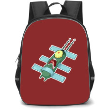 Plankton Backpack StudentPack - Plankton Torture Sticker