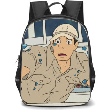 Ponyo Koichi Backpack StudentPack - Koichi Surprised Face Portrait Poster