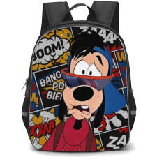 Pop Art Pattern Backpack StudentPack - Goofy Comic Expressions Background