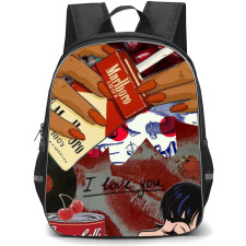 Pop Art Pattern Backpack StudentPack - Marlboro 100s Campbells Soup