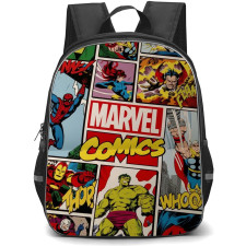 Pop Art Pattern Backpack StudentPack - Marvel Comics Collage