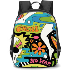 Pop Art Pattern Backpack StudentPack - Oneill No War Abstract Pattern