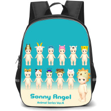 Sonny Angel Backpack StudentPack - Sonny Angels Animal Series Blue Background