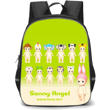 Sonny Angel Backpack StudentPack - Sonny Angels Animal Series Green Background