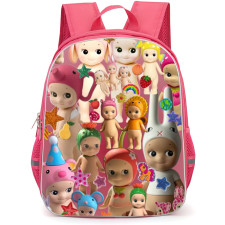 Sonny Angel Backpack StudentPack - Sonny Angels Collage Pink Background