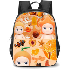 Sonny Angel Backpack StudentPack - Sonny Angels Orange Series Collage