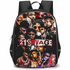 21 Savage Backpack StudentPack - 21 Savage Collage Poster