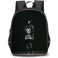 21 Savage Backpack StudentPack - 21 Savage Standing On Stage Grayscale Poster
