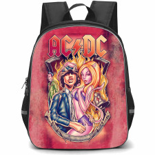 ACDC Backpack StudentPack - ACDC Retro Cartoon Art Poster