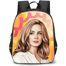 Adele Backpack StudentPack - Adele Portrait Illustration Art Poster